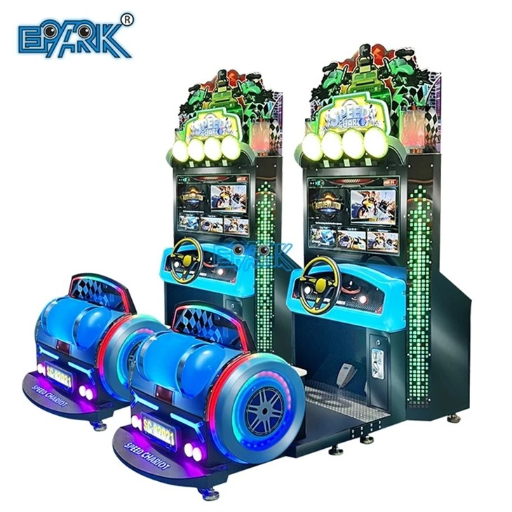 Arcade Video Kids Racing Car Speed Chariot