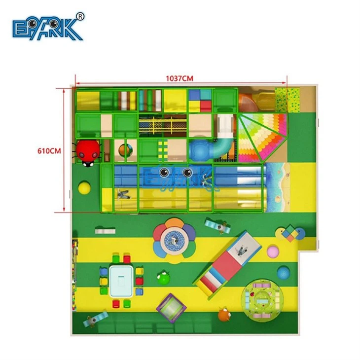 Children Soft Playground Trampoline Indoor