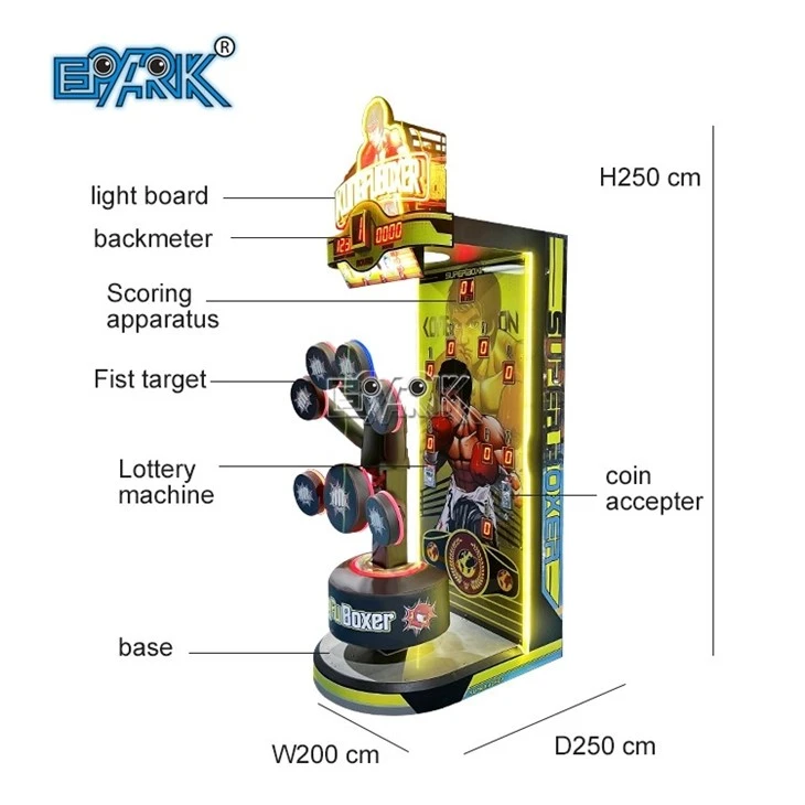 Kung Fu Boxer Boxing Game Machine