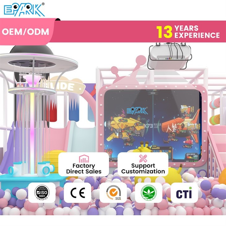 120m² Candy-Tone Indoor Playground & Soft Playground best