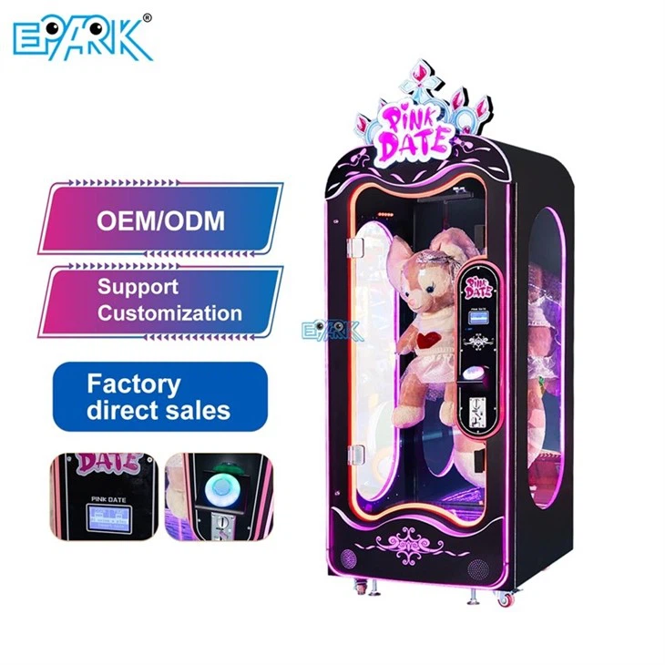 Pink Date Ⅱ Claw Machine Supplier factory