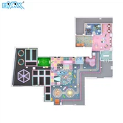 750m² Custom Indoor Playground For Kids
